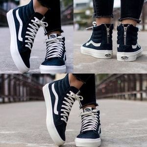 Vans Sk8 Hi Slim Zip High Top